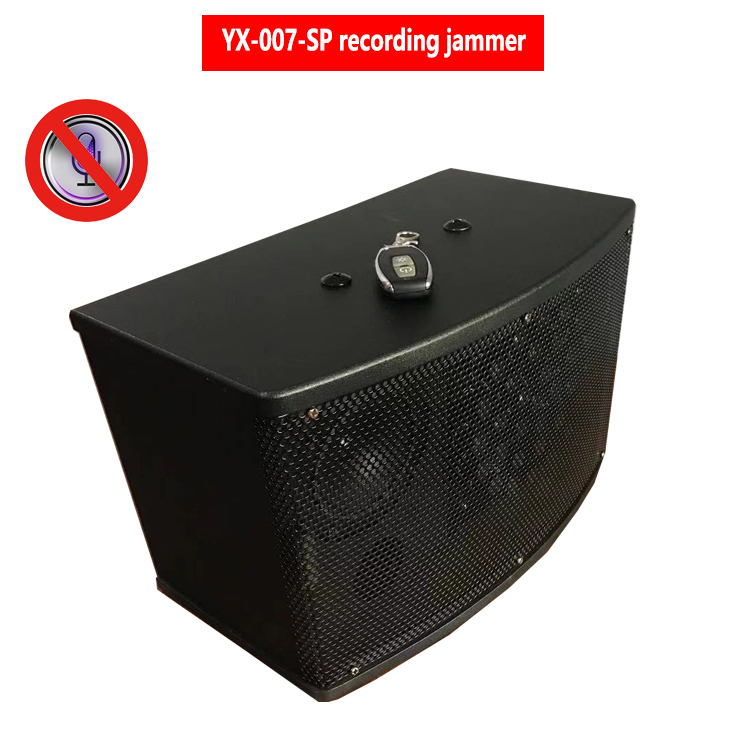 Speaker type recorder jammer